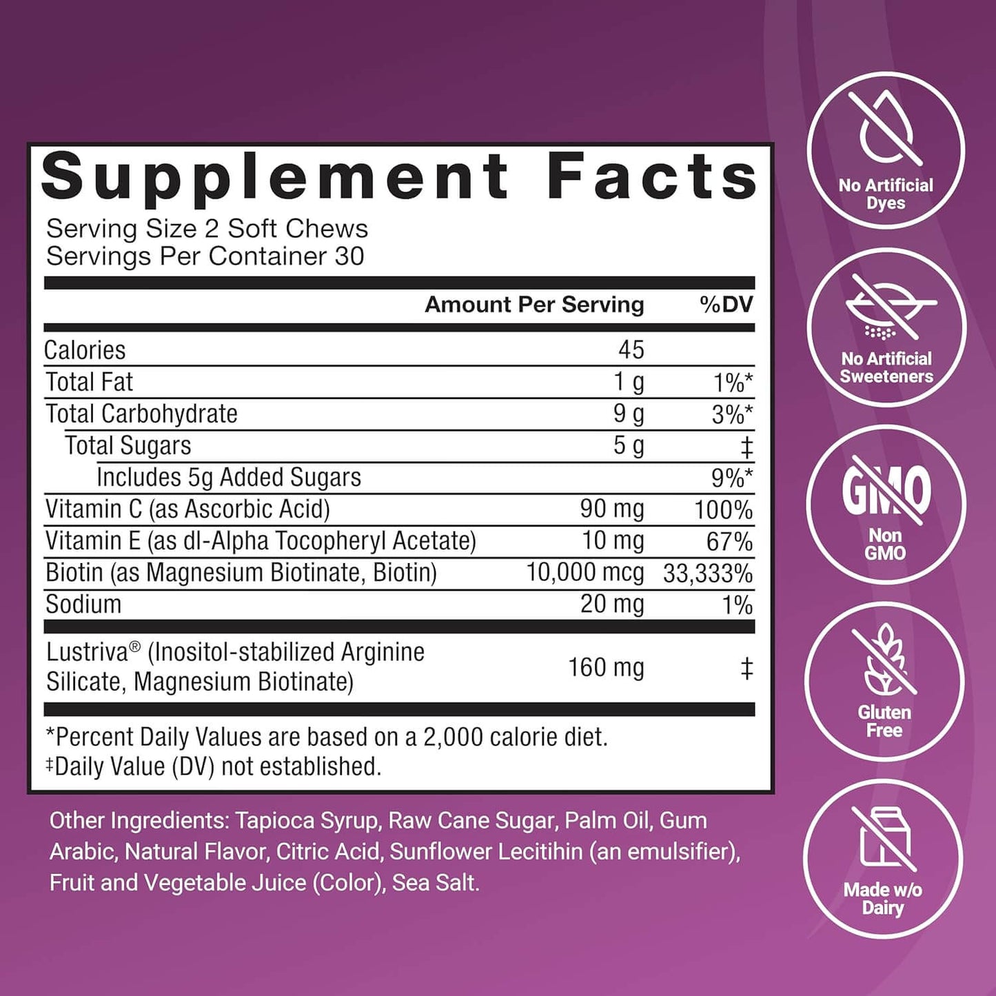 Hair Growth Accelerator Soft Chews™